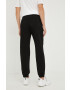 Sisley pantaloni de trening barbati culoarea negru neted - Pled.ro