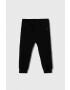 Sisley pantaloni de trening pentru copii culoarea negru neted - Pled.ro