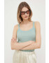 Sisley top din bumbac - Pled.ro