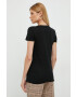 Sisley tricou femei culoarea negru - Pled.ro