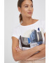 Sisley tricou din bumbac - Pled.ro