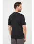 Sisley tricou din bumbac culoarea negru cu imprimeu - Pled.ro