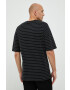 Sisley tricou din bumbac culoarea negru modelator - Pled.ro