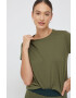 Sisley tricou din bumbac culoarea verde - Pled.ro