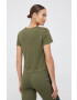 Sisley tricou din bumbac culoarea verde - Pled.ro