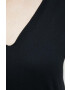 Sisley tricou din bumbac culoarea negru - Pled.ro