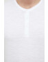 Sisley tricou din bumbac culoarea alb neted - Pled.ro