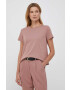 Sisley tricou din bumbac culoarea roz - Pled.ro