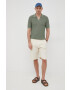 Sisley tricou polo din in - Pled.ro