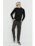 Sixth June longsleeve barbati culoarea negru cu imprimeu - Pled.ro