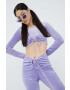 Sixth June longsleeve femei culoarea violet - Pled.ro