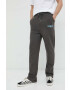 Sixth June pantaloni de trening barbati culoarea gri neted - Pled.ro