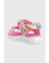 Skechers sandale copii Hypno-Splash Rainbow Lights - Pled.ro