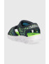 Skechers sandale copii Hypno-Splash Sun Sonic culoarea albastru marin - Pled.ro