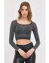 Spanx longsleeve modular culoarea gri - Pled.ro