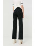 Spanx pantaloni femei culoarea negru lat high waist - Pled.ro