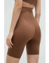 Spanx pantaloni scurti modelatori femei culoarea maro - Pled.ro