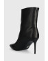 Steve Madden botine Lyricals femei culoarea negru cu toc cui SM11002592 - Pled.ro