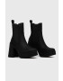 Steve Madden cizme Climate femei culoarea negru cu toc drept - Pled.ro