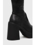 Steve Madden cizme Clifftop femei culoarea negru cu toc drept - Pled.ro