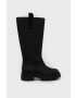 Steve Madden cizme Lodge femei culoarea negru cu platforma - Pled.ro