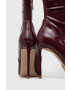 Steve Madden cizme Vava femei culoarea bordo cu toc cui SM11001370 - Pled.ro