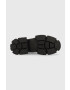 Steve Madden ghete chelsea de piele Tunnel femei culoarea negru cu platforma - Pled.ro