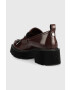 Steve Madden mocasini Marleigh femei culoarea bordo cu platforma - Pled.ro