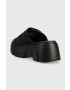 Steve Madden papuci Activator femei culoarea negru cu platforma SM11002460 - Pled.ro