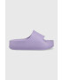 Steve Madden papuci Astro femei culoarea violet cu platforma SM11002395 - Pled.ro