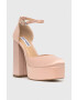 Steve Madden pumps Tamy culoarea roz cu toc drept - Pled.ro