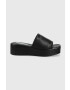 Steve Madden slapi de piele Blurr - Pled.ro