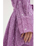 Stine Goya rochie culoarea violet mini drept - Pled.ro