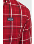 Superdry camasa din bumbac barbati culoarea roz cu guler button-down regular - Pled.ro