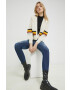 Superdry cardigan din amestec de lana culoarea alb - Pled.ro