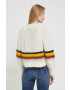 Superdry cardigan din amestec de lana culoarea alb - Pled.ro