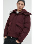 Superdry geaca barbati culoarea bordo de iarna - Pled.ro