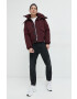 Superdry geaca barbati culoarea bordo de iarna - Pled.ro