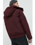 Superdry geaca barbati culoarea bordo de iarna - Pled.ro