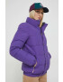 Superdry geaca femei culoarea violet de iarna - Pled.ro