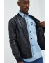 Superdry geaca bomber de piele - Pled.ro