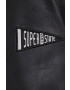 Superdry geaca de lana culoarea negru de tranzitie - Pled.ro