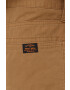 Superdry pantaloni de bumbac barbati culoarea maro drept - Pled.ro