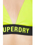 Superdry sutien de baie culoarea verde cupa usor rigidizata - Pled.ro