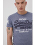 Superdry tricou femei culoarea negru - Pled.ro