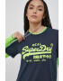 Superdry Tricou din bumbac - Pled.ro