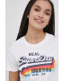 Superdry Tricou din bumbac - Pled.ro