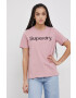 Superdry Tricou din bumbac - Pled.ro