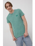 Superdry tricou din bumbac culoarea roz - Pled.ro