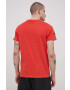 Superdry tricou din bumbac culoarea alb - Pled.ro